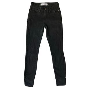 Levi’s Women Denim Mid Rise Skinny Jeans size 2M W26 x L30, Black